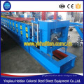 Galvanized Steel Ridge Cap Tile Cold Roll Forming Machine metal profile machine